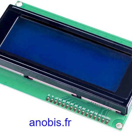 c'est un écran LCD 2004 rétroéclairage bleu pour Arduino et Raspberry 20 caractères 4 lignes