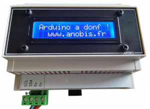 Afficheur LCD1602 avec contrôleur HD44780 pour Arduino