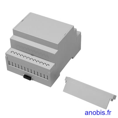 c est un Boitier format Rail Din 4 modules Camdeboss CNMB/4/kit ouvert